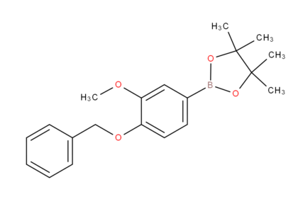 4-Benzyloxy-3-methoxyphenylboronic acid, pinacol ester