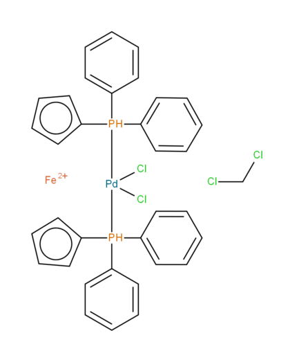 [1,1'-Bis(diphenylphosphino)ferrocene]dichloropalladium(II), DCM adduct