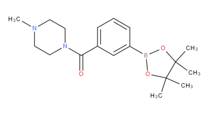 3-(4-Methylpiperazine-1-carbonyl)phenylboronic acid, pinacol ester