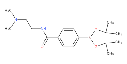 N-[2-(N',N'-Dimethylamino)ethyl]benzamide-4-boronic acid, pinacol ester