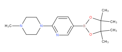 2-(4-Methylpiperazin-1-yl)pyridine-5-boronic acid, pinacol ester