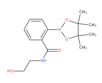 N-(2-Hydroxyethyl)benzamide-2-boronic acid, pinacol ester