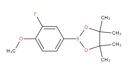 3-Fluoro-4-methoxyphenylboronic acid, pinacol ester