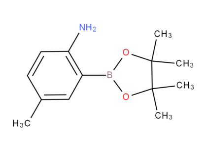 2-Amino-5-methylphenyboronic acid, pinacol ester