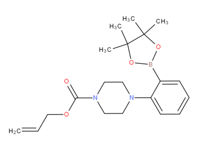 2-(4'-Allyloxycarbonylpiperizino)phenylboronic acid, pinacol ester