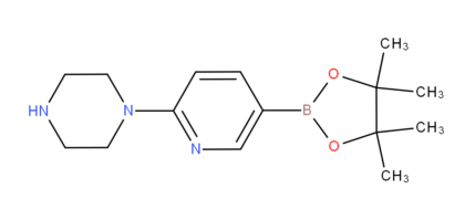 2-(Piperazin-1-yl)pyridine-5-boronic acid, pinacol ester
