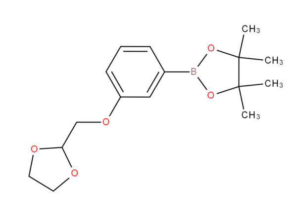 3-[1,3]Dioxolan-2-ylmethoxyphenylboronic acid, pinacol ester