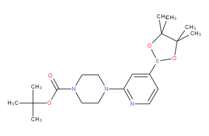 2-(4-tert-Butoxycarbonylpiperazin-1-yl)pyridine-4-boronic acid, pinacol ester