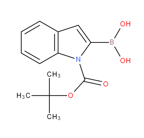 1-N-tert-Butoxycarbonylindole-2-boronic acid