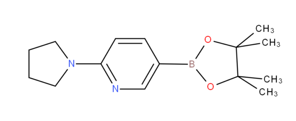 2-Pyrrolidin-1-ylpyridine-5-boronic acid, pinacol ester