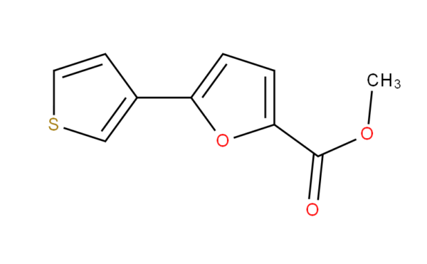 5-Thiophen-3-ylfuran-2-carboxylic acid methyl ester