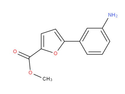 5-(3-Aminophenyl)furan-2-carboxylic acid methyl ester