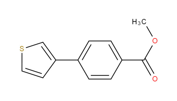 4-(Thiophen-3-yl)benzoic acid methyl ester
