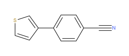 4-(Thiophen-3-yl)benzonitrile