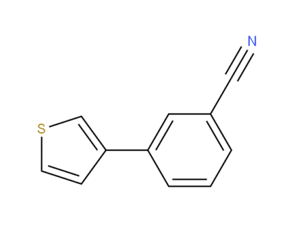 3-(Thiophen-3-yl)benzonitrile