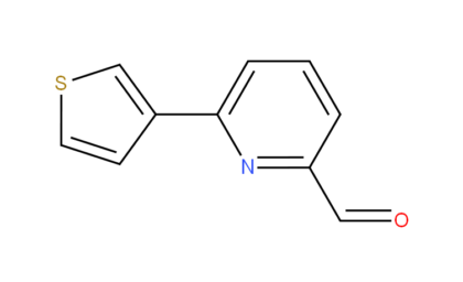 6-(Thiophen-3-yl)pyridine-2-carbaldehyde