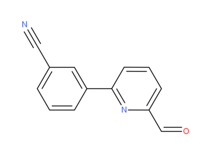 3-(6-Formylpyridin-2-yl)benzonitrile