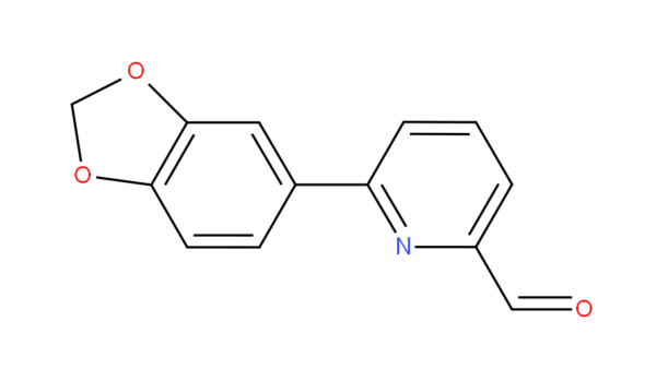 6-Benzo[1,3]dioxol-5-ylpyridine-2-carbaldehyde