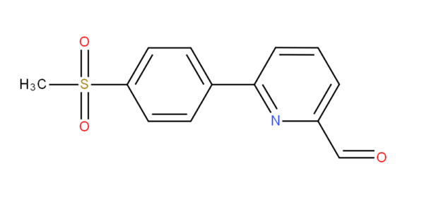 6-(4-Methanesulfonylphenyl)pyridine-2-carbaldehyde
