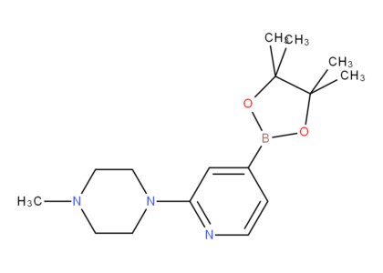 2-(4-Methylpiperazin-1-yl)pyridine-4-boronic acid, pinacol ester