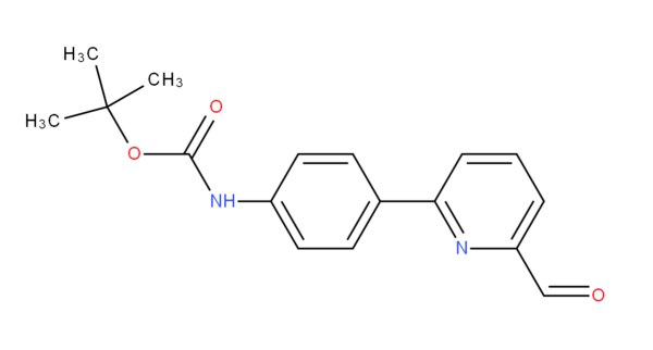 [4-(6-Formylpyridin-2-yl)phenyl]carbamic acid tert-butyl ester