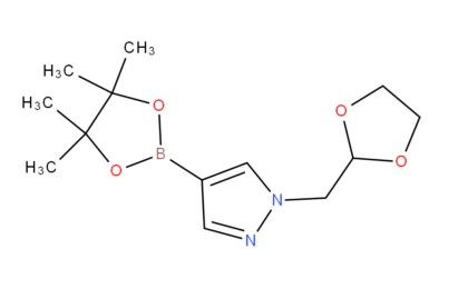 1-[1,3]Dioxolan-2-ylmethyl-1H-pyrazole-4-boronic acid, pinacol ester