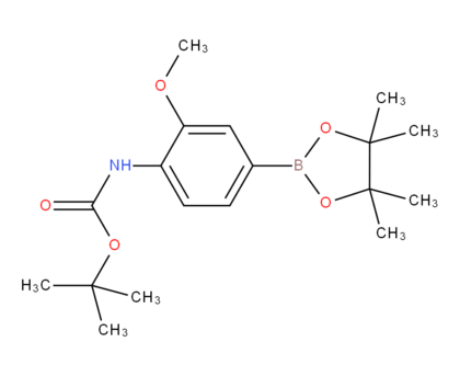4-(tert-Butoxycarbonylamino)-3-methoxyphenylboronic acid, pinacol ester