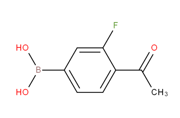 4-Acetyl-3-fluorophenylboronic acid