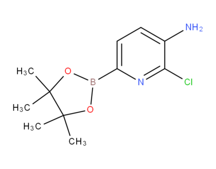 3-Amino-2-chloropyridine-6-boronic acid, pinacol ester