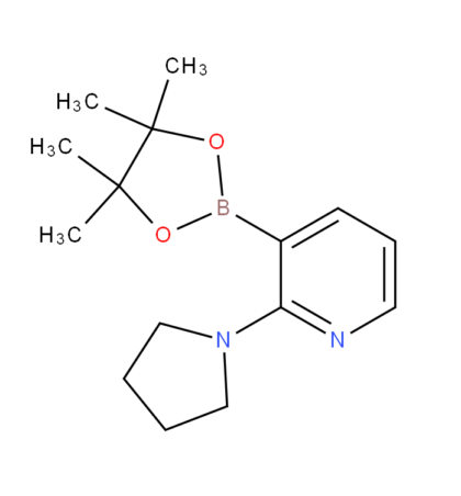 2-Pyrrolidin-1-ylpyridine-3-boronic acid, pinacol ester