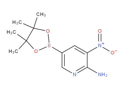 2-Amino-3-nitropyridine-5-boronic acid, pinacol ester