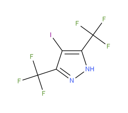 4-Iodo-3,5-bis(trifluoromethyl)-1H-pyrazole