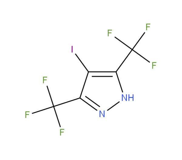 4-Iodo-3,5-bis(trifluoromethyl)-1H-pyrazole