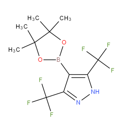 3,5-bis(trifluoromethyl)-1H-pyrazole-4-boronic acid, pinacol ester