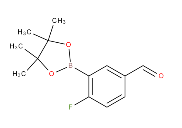 2-Fluoro-5-formylphenylboronic acid, pinacol ester