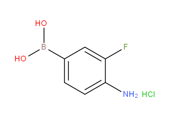 4-Amino-3-fluorophenylboronic acid, hydrochloride