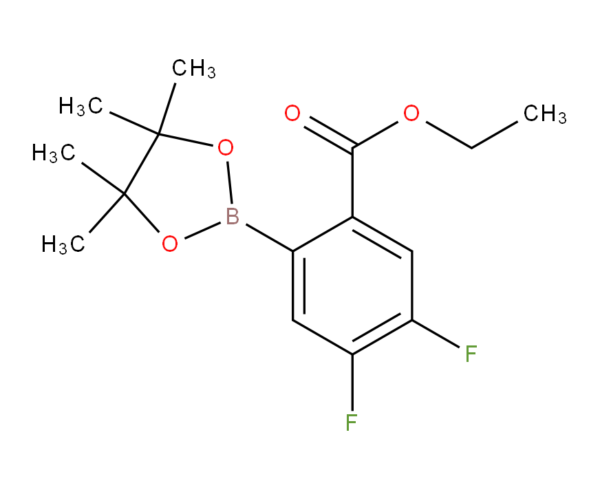 2-(Ethoxycarbonyl)-4,5-difluorophenylboronic acid, pinacol ester