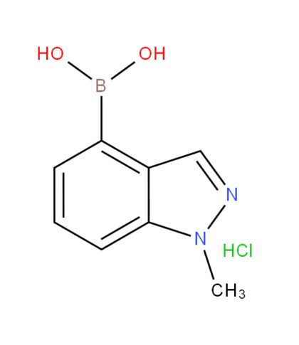 1-Methyl-1H-indazole-4-boronic acid, hydrochloride salt