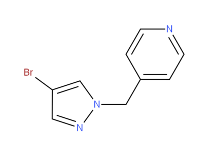 4-bromo-1-(pyridin-4-ylmethyl)-1H-pyrazole