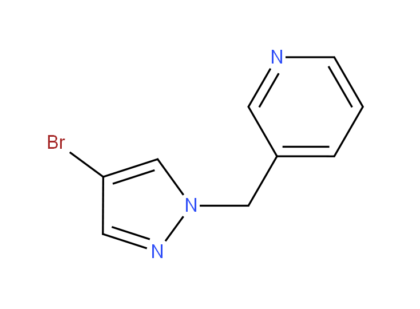 4-bromo-1-(pyridin-3-ylmethyl)-1H-pyrazole