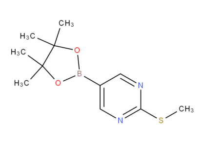 2-(Methylthio)pyrimidine-5-boronic acid, pinacol ester