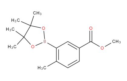 5-(methoxycarbonyl)-2-methylphenylboronic acid, pinacol ester