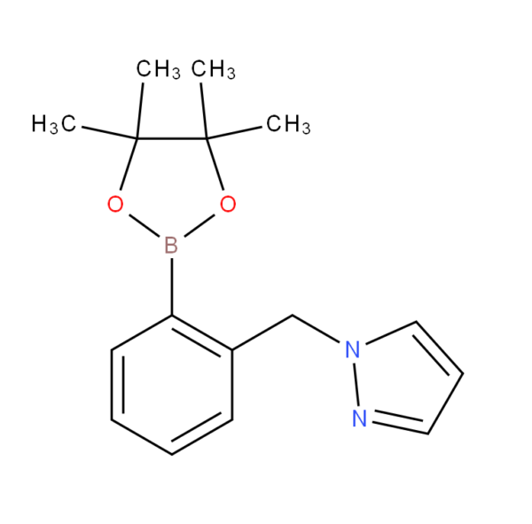 2-((1H-pyrazol-1-yl)methyl)phenylboronic acid, pinacol ester