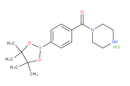 4-(Piperazine-1-carbonyl)phenylboronic acid, pinacol ester hydrochloride