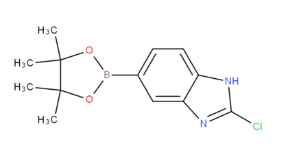 2-chloro-1H-benzimidazole-5-boronic acid, pinacol ester