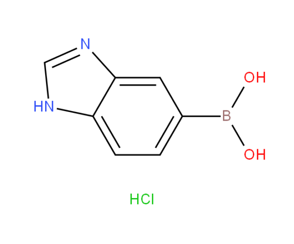 1H-benzimidazole-5-boronic acid, hydrochloride salt