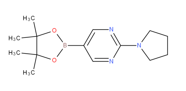 2-(Pyrrolidin-1-yl)pyrimidine-5-boronic acid, pinacol ester
