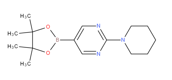 2-(piperiden-1-yl)pyrimidine-5-boronic acid, pinacol ester