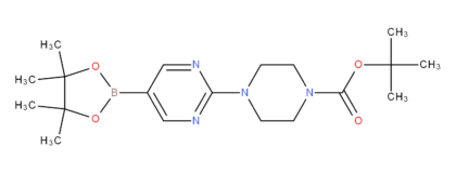 2-[4-(N-Boc)piperazin-1-yl]pyrimidine-5-boronic acid, pinacol ester