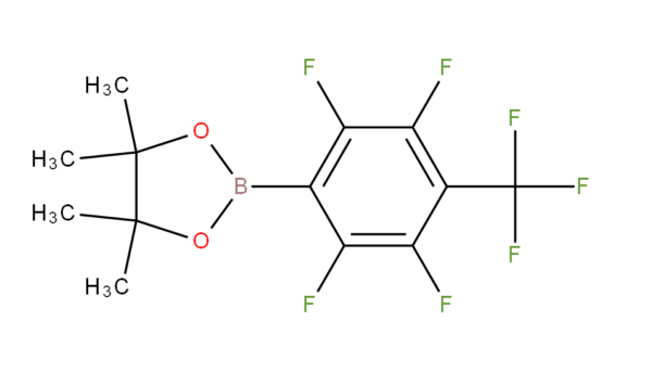 2,3,5,6-tetrafluoro-4-(trifluoromethyl)phenylboronic acid, pinacol ester